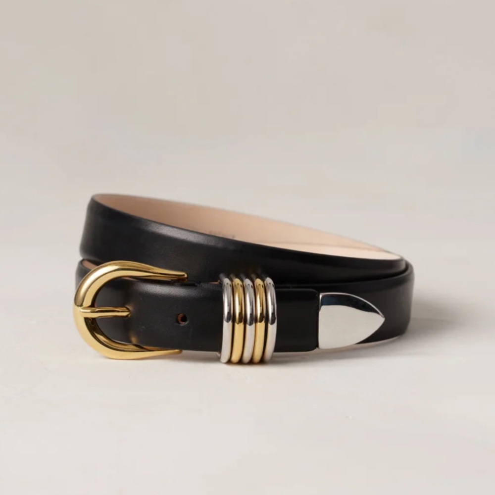 Déhanche Hollyhock Mixed Metal Belt size Small